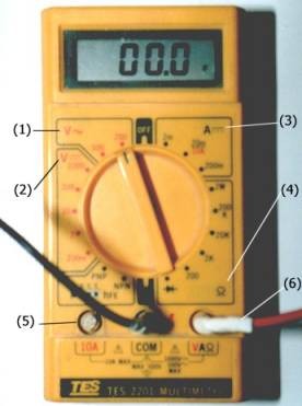 Le voltmètre - Electricité : Idéesmaison.com